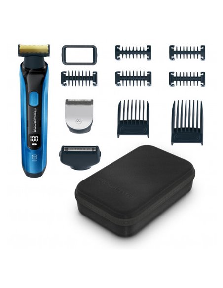 Trimmer pentru bărbați Rowenta Forever Sharp Ultimate TN6200F4, Albastru