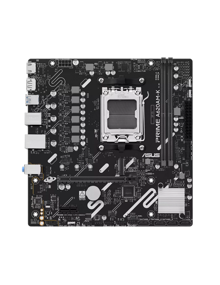 Placă de bază ASUS PRIME A620AM-K, AM5, AMD A620A, Micro-ATX
