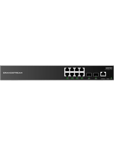 Сетевой коммутатор Grandstream GWN7801, 8x 10/100/1000 Мбит/с
