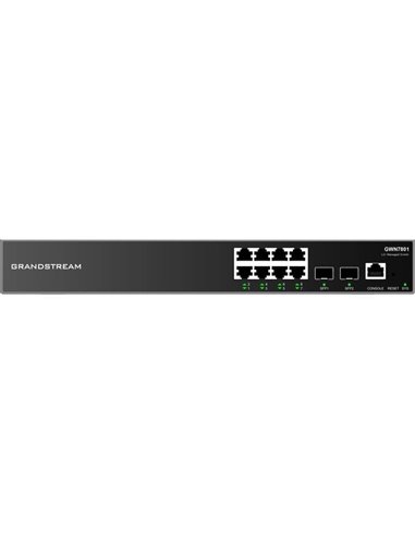 Сетевой коммутатор Grandstream GWN7801, 8x 10/100/1000 Мбит/с