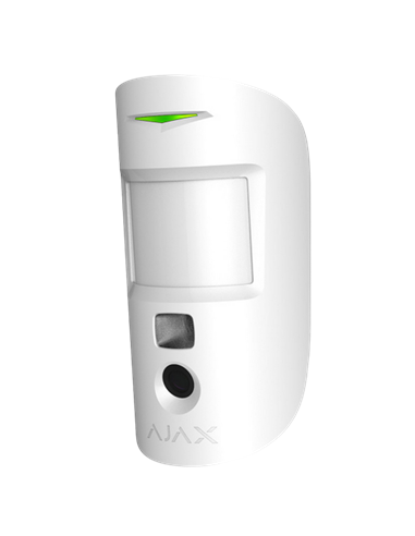 Detector de mișcare Ajax MotionCam, Alb