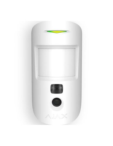 Detector de mișcare Ajax MotionCam, Alb