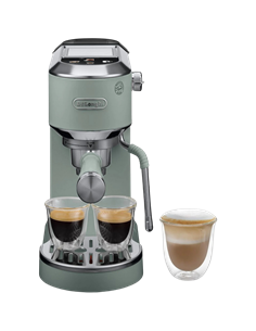 Кофеварка рожковая DeLonghi EC890GR, 1450Вт, Зелёный