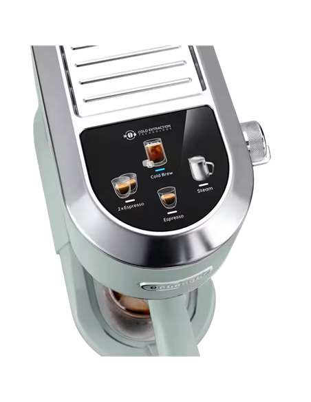 Cafetiera manuala DeLonghi EC890GR, 1450W, Verde