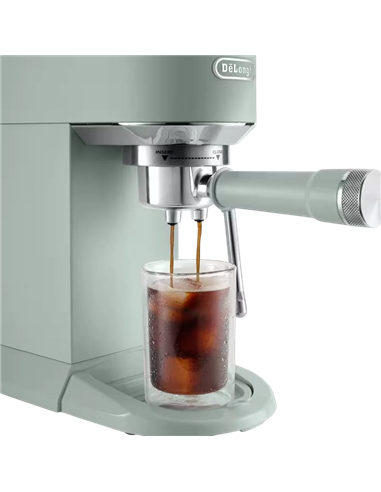 Cafetiera manuala DeLonghi EC890GR, 1450W, Verde