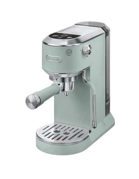Кофеварка рожковая DeLonghi EC890GR, 1450Вт, Зелёный