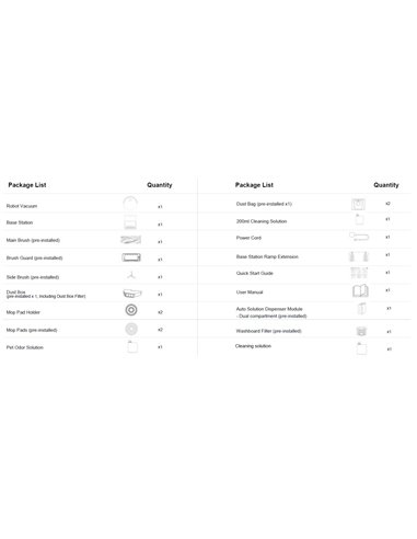 Робот-Пылесос Mova V50 Ultra, Белый