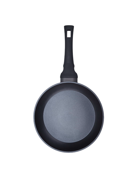 Tigaie RESTO 93325, 24cm, Negru