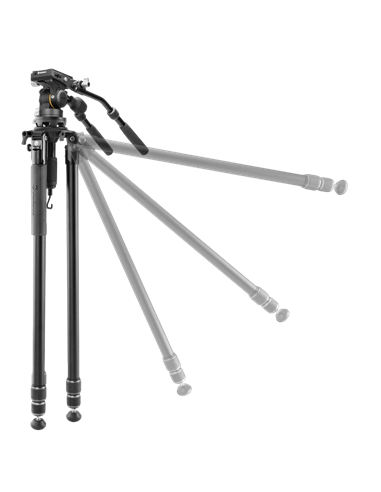 Tripied Video Vanguard ALTA PRO 3VRL 303AV18, Cap de pan, Negru