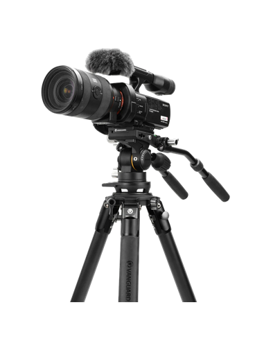 Tripied Video Vanguard ALTA PRO 3VRL 303AV18, Cap de pan, Negru