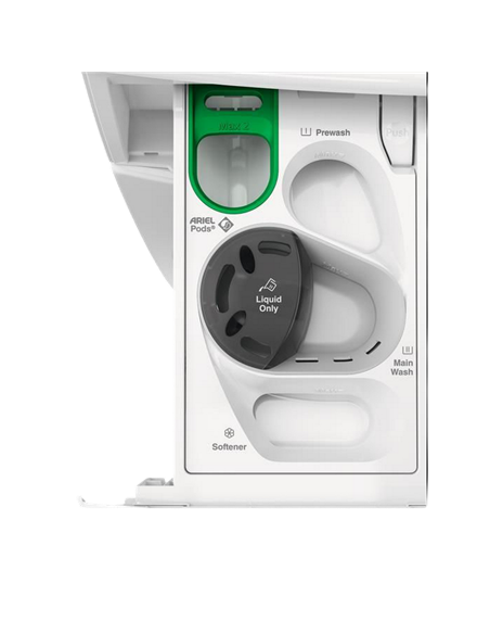 Mașină de spălat cu uscător AEG LWR73864O, 8kg, Alb