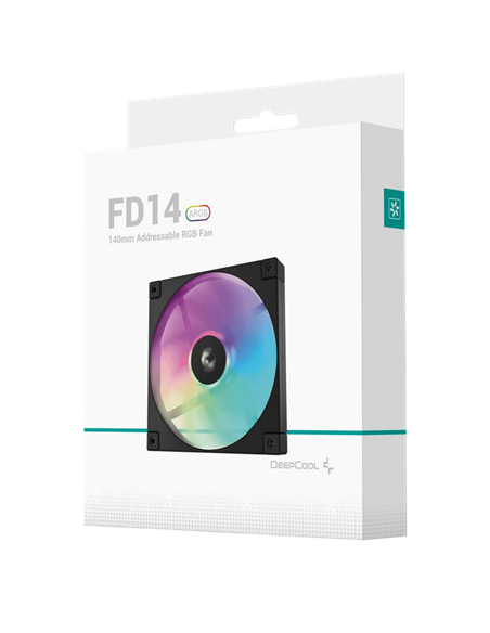 Ventilator PC Deepcool FD14 ARGB, 140 mm