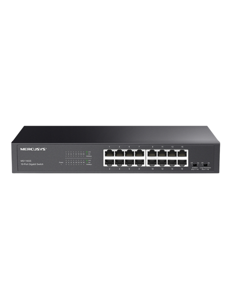 Switch de rețea MERCUSYS MS116GS, 16x 10/100/1000 Mbps