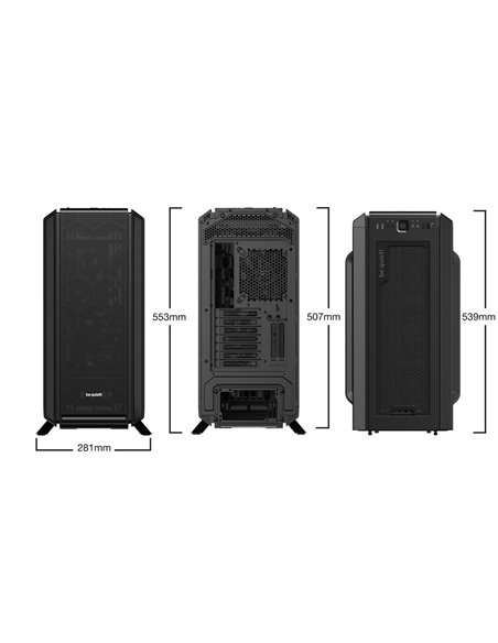 Компьютерный корпус be quiet! Silent Base 802, Midi-Tower, ATX PS2 , Чёрный Компьютерный корпус be quiet! Silent Base 802, Midi-Tower, ATX PS2 , Чёрный