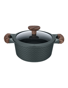 Cratiță RESTO 93901, 2,4L, 20cm, Negru