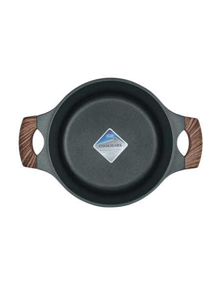 Cratiță RESTO 93901, 2,4L, 20cm, Negru