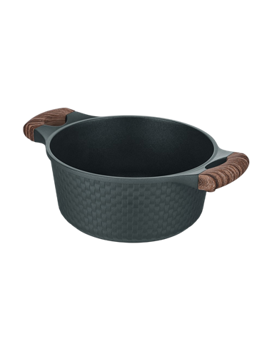 Cratiță RESTO 93901, 2,4L, 20cm, Negru
