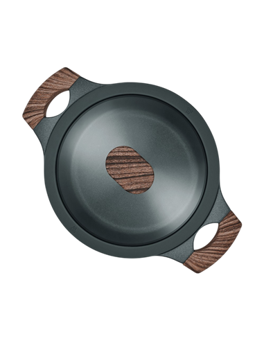 Cratiță RESTO 93901, 2,4L, 20cm, Negru