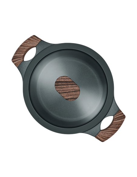 Cratiță RESTO 93901, 2,4L, 20cm, Negru