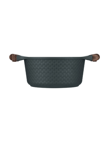 Cratiță RESTO 93901, 2,4L, 20cm, Negru