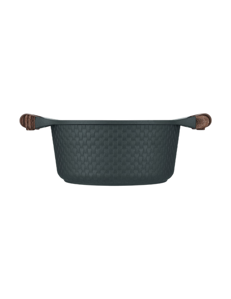 Cratiță RESTO 93901, 2,4L, 20cm, Negru