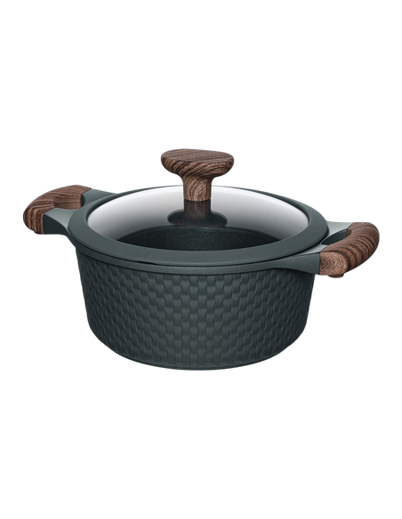 Cratiță RESTO 93901, 2,4L, 20cm, Negru