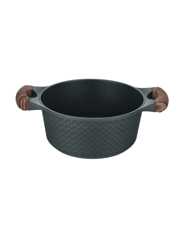 Cratiță RESTO 93901, 2,4L, 20cm, Negru