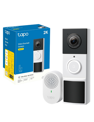 Дверной видеозвонок TP-LINK TAPO D210, Белый