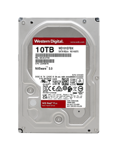 Жесткий диск Western Digital WD Red, 3.5", 10 ТБ <WD101EFBX>