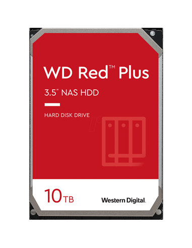 Жесткий диск Western Digital WD Red, 3.5", 10 ТБ <WD101EFBX>