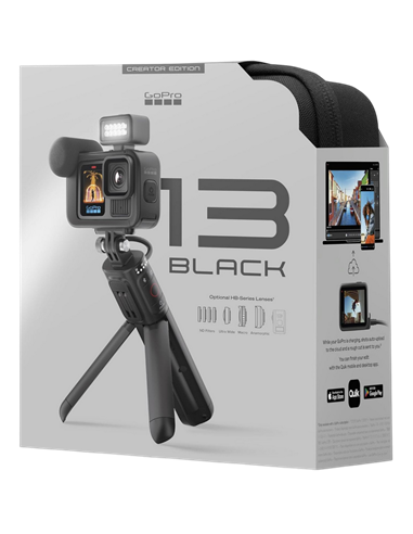 Экшн-камера GoPro Hero 13 Creator Edition, Черный