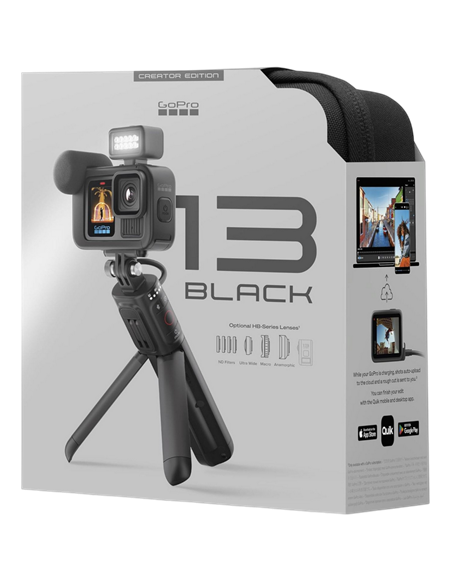 Экшн-камера GoPro Hero 13 Creator Edition, Черный