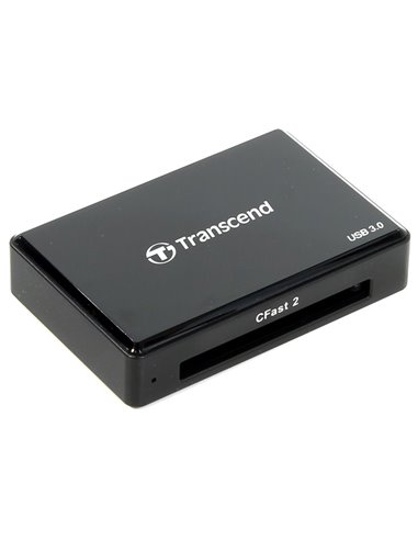 Cititor de carduri Transcend TS-RDF2, micro-USB, USB Type-A, Negru