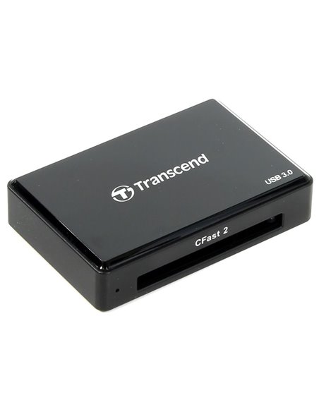 Cititor de carduri Transcend TS-RDF2, micro-USB, USB Type-A, Negru