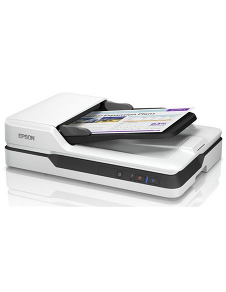 Планшетный сканер Epson WorkForce DS-1630, A4, Серый