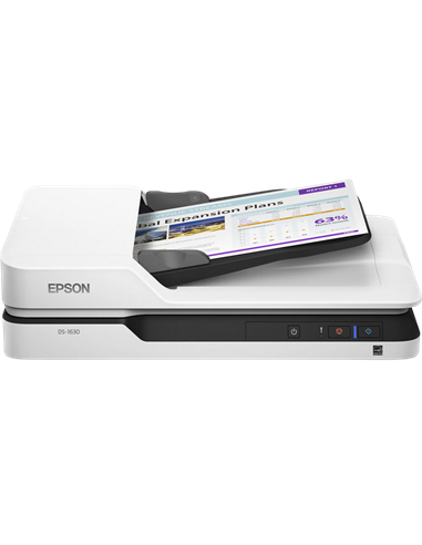 Планшетный сканер Epson WorkForce DS-1630, A4, Серый