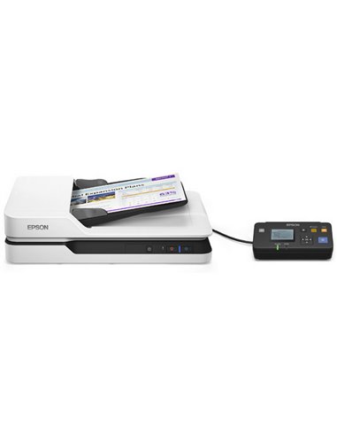 Планшетный сканер Epson WorkForce DS-1630, A4, Серый