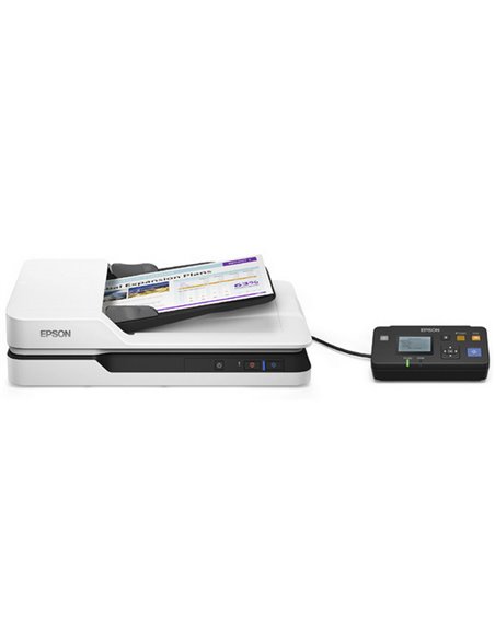 Планшетный сканер Epson WorkForce DS-1630, A4, Серый
