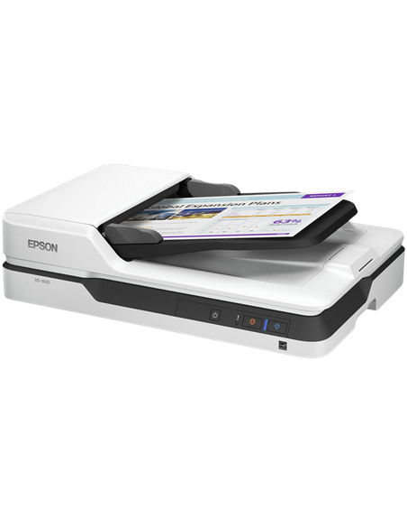 Планшетный сканер Epson WorkForce DS-1630, A4, Серый