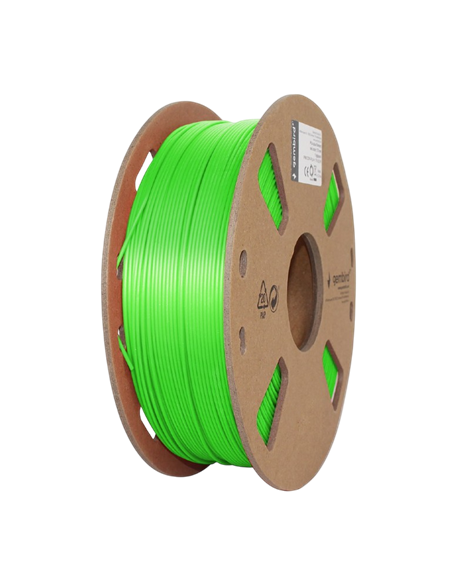 Filament pentru imprimantă 3D Gembird 3DP-PLA+1.75-02-G, PLA+, Verde, 1.75 mm, 1kg