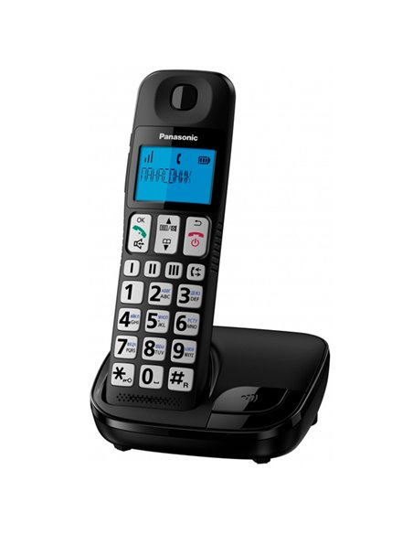 Радиотелефон Panasonic KX-TGE110, Чёрный Радиотелефон Panasonic KX-TGE110, Чёрный