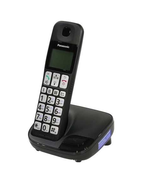 Радиотелефон Panasonic KX-TGE110, Чёрный Радиотелефон Panasonic KX-TGE110, Чёрный