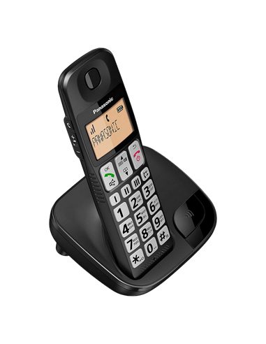 Радиотелефон Panasonic KX-TGE110, Чёрный