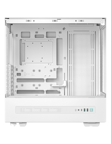 Компьютерный корпус Deepcool CH690 Digital WH, Midi-Tower, Без блока питания, Белый