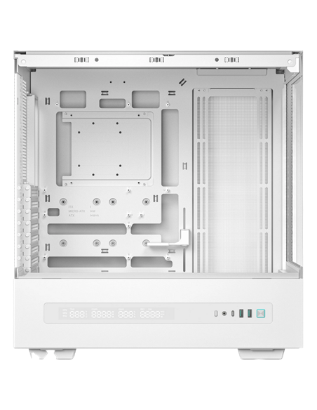 Компьютерный корпус Deepcool CH690 Digital WH, Midi-Tower, Без блока питания, Белый