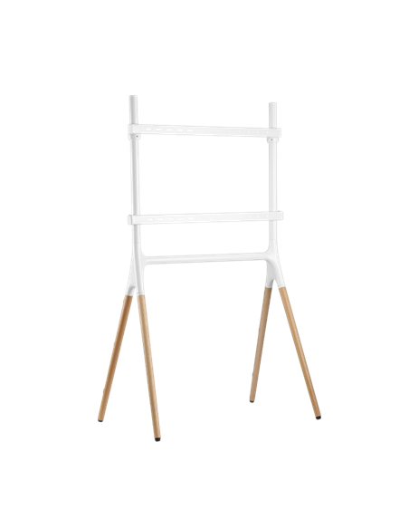 Suport pentru TV pe picior Reflecta Elegant 70WB white/beech, 23194, Alb