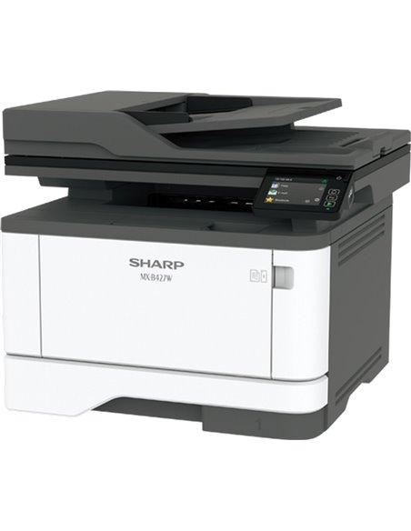 Multifunctional laser Sharp Luna MX-B427WEU, Negru-Alb