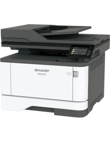 Multifunctional laser Sharp Luna MX-B427WEU, Negru-Alb