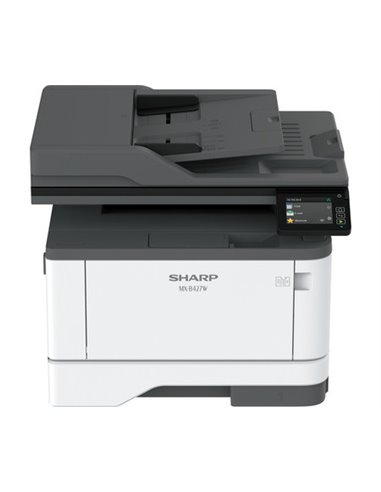 Multifunctional laser Sharp Luna MX-B427WEU, Negru-Alb