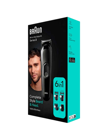 Trimmer pentru bărbați Braun MGK3410, Negru